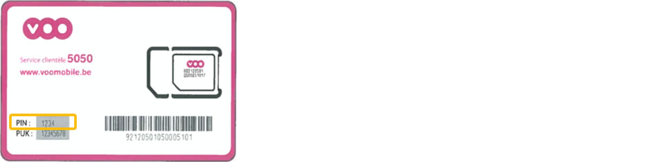 Pin Code 607209 Code Pin Nouvelle Carte Sim _ Utiliser un code PIN de carte SIM sur ...