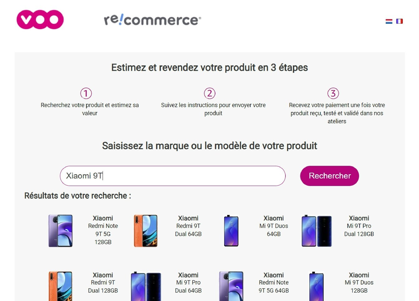 Recycler mon ancien smartphone